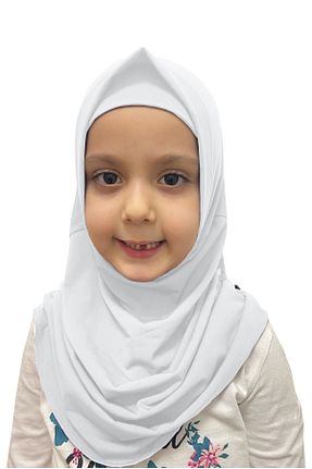 روسری سفید پلی استر ihvanonline - کد 871442661