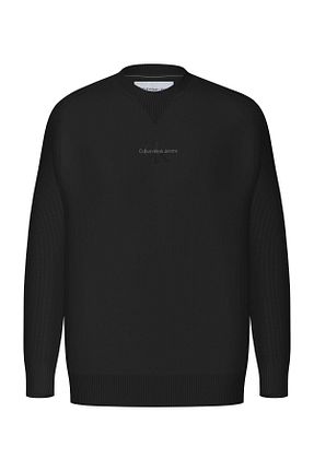 پلیور مشکی مردانه ساده Calvin Klein - کد 844126370