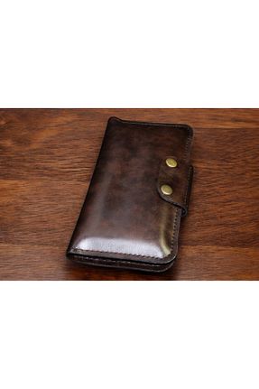 کیف پول آبی زنانه ابعاد بزرگ Z ZDK Leather Craft - کد 845687699
