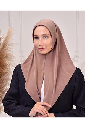 شال قهوه ای زنانه پلی استر Moda Sevda - کد 869820480