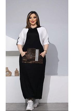 لباس مشکی زنانه بافت Kokostrendi - کد 848348341