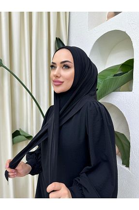 شال مشکی زنانه پلی استر Moda Sevda - کد 869820491