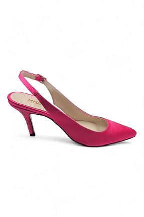 کفش استایلیتو صورتی پاشنه نازک Melen Shoes - کد 817844468