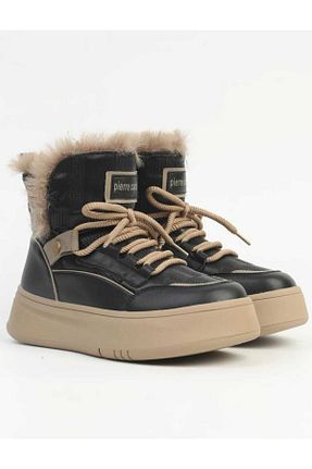 بوت / نیم بوت مشکی زنانه چرم مصنوعی Pierre Cardin - کد 869844790