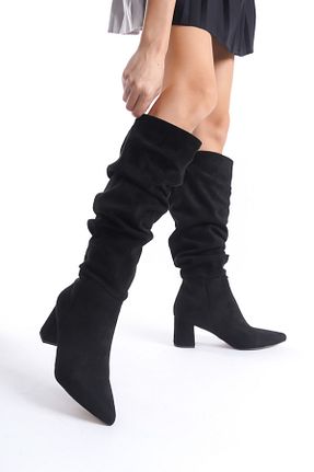 چکمه مشکی زنانه جیر Shoesers - کد 869838645