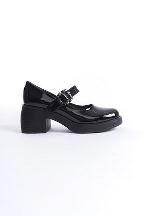 کفش لوفر مشکی زنانه چرم مصنوعی Shoesers - کد 870302020