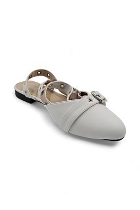 بابت سفید زنانه چرم مصنوعی Melen Shoes - کد 836378917
