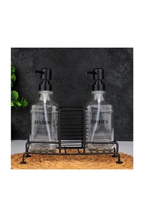 جا صابونی مشکی شیشه MİEN - کد 834813993