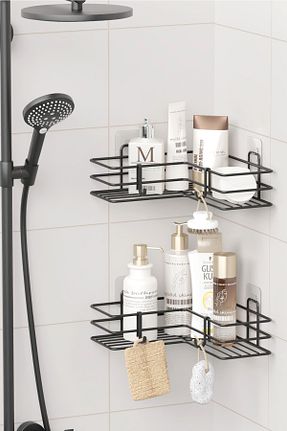 نظم دهنده حمام مشکی فلزی zabata - کد 869861868