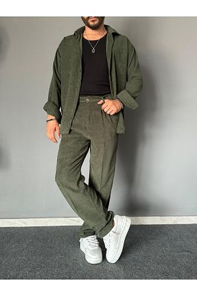 شلوار خاکی مردانه مخمل THEMANN - کد 865586995