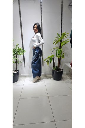 شلوار آبی زنانه جاگر Chila - کد 869857324