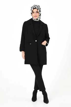 کت مشکی زنانه رگولار Setrms - کد 869863931
