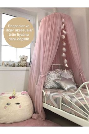 پشه بند صورتی پلی استر PAMUKA - کد 39556345