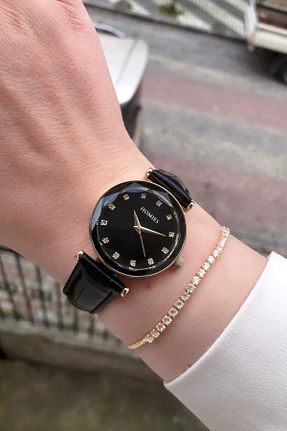 ساعت مچی مشکی زنانه 31-34 میلی متر Homies - کد 869870007