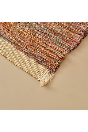 گلیم قهوه ای پلی استر Bella Maison - کد 863104638