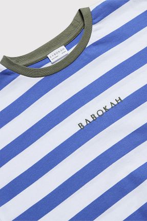 تیشرت بنفش بچه گانه اورسایز BABOKAH - کد 818186896