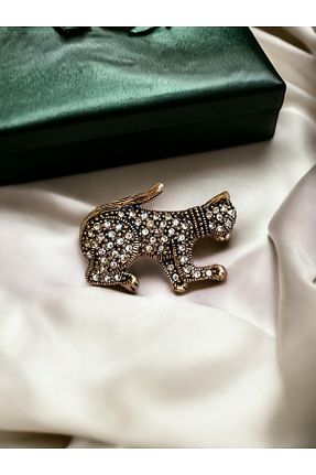 سنجاق سینه سفید زنانه فلزی FAYRA ACCESSORIES - کد 794498027