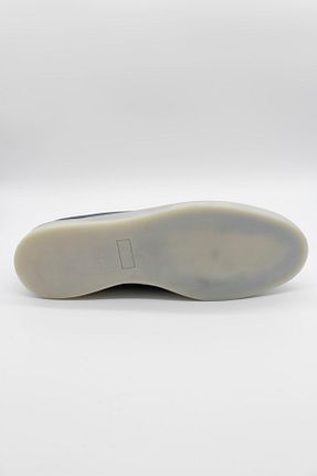 کفش کلاسیک سرمه ای مردانه چرم خالص İmza - کد 816532804