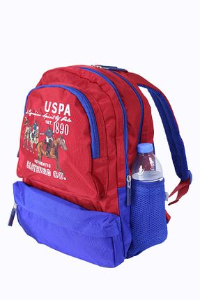 کوله پشتی قرمز بچه گانه سایز متوسط U.S. Polo Assn. - کد 342712230