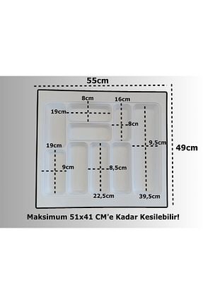 جای قاشق سفید پلاستیک ALMITAL - کد 869913580