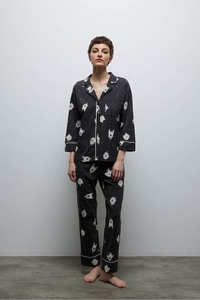 پیراهن طوسی زنانه رگولار Hays - کد 869939154