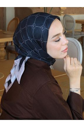 روسری مشکی پنبه پلی استر Modakaşmir - کد 869939142