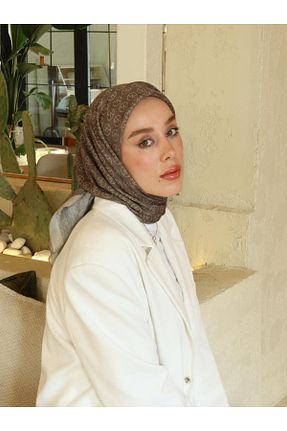 روسری سبز پلی استر Modakaşmir - کد 869934105