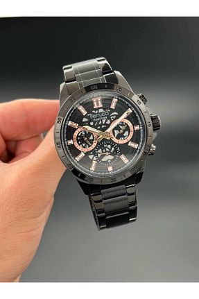ساعت مچی مشکی مردانه 46 میلی متر Ferrucci - کد 869944738