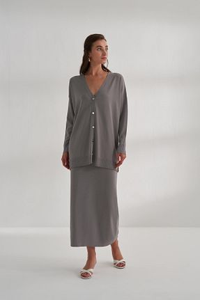 رویه طوسی زنانه یقه هفت inspiration - کد 869944312
