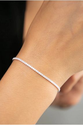 دستبند نقره سفید زنانه 925 عیار Ricco Jewellery - کد 869948787
