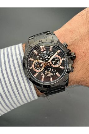 ساعت مچی مشکی مردانه 46 میلی متر Ferrucci - کد 869944738