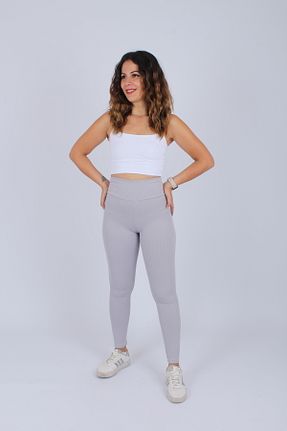 ساق شلواری طوسی زنانه تریکو HelenaButik - کد 870484839