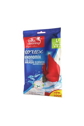 دستکش نظافت قرمز Miss Cleaning - کد 357103361