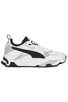 کفش اسنیکر سفید مردانه بند دار Puma - کد 869728513