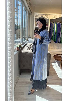 لباس حجاب سرمه ای زنانه A-line Invee - کد 834742428