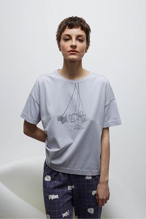 بالاتنه راحتی بنفش زنانه پنبه ای Hays - کد 869974566