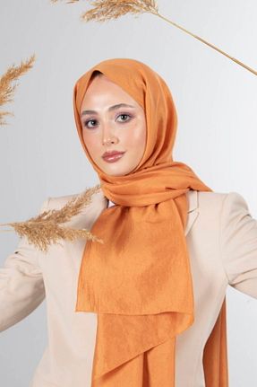 شال زرشکی زنانه پنبه پلی استر haremscarfs - کد 869988916