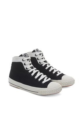 کفش اسنیکر مشکی زنانه بند دار Superga - کد 701514411
