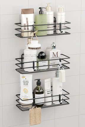 نظم دهنده حمام مشکی فلزی zabata - کد 870015063