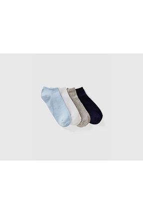 جوراب آبی مردانه پلی آمید United Colors of Benetton - کد 870026316