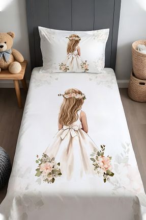 روکش بالش کودک و نوزاد سفید 140 x 220 Evpanya - کد 870027545