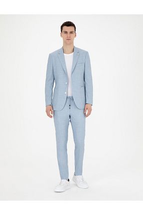 کت و شلوار رنگی مردانه یقه پرستوئی Pierre Cardin - کد 834894332