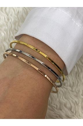 دستبند استیل (فولاد) رنگی زنانه استیل (فولاد) Genel Markalar - کد 865029378