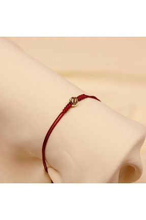 دستبند طلا رنگی زنانه 14 عیار TAHAN MÜCEVHERAT - کد 870552553