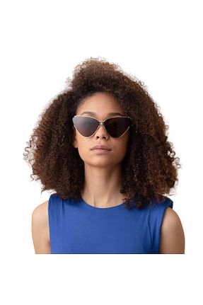 عینک آفتابی طلائی زنانه UV400 Balenciaga - کد 826279267