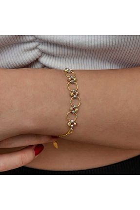 دستبند نقره صورتی زنانه 925 عیار SERRA JEWELS - کد 870038903
