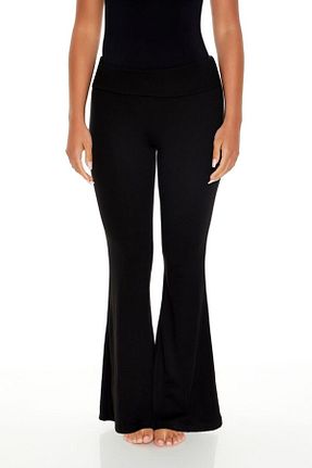 پائین تنه راحتی مشکی زنانه پنبه ای Forever 21 - کد 870037724