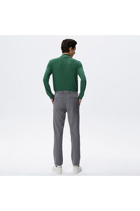 شلوار طوسی مردانه پنبه ای Lacoste - کد 134476635