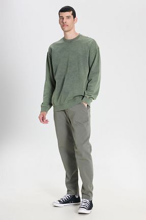 شلوار خاکی مردانه پلی استر Lee - کد 870044219