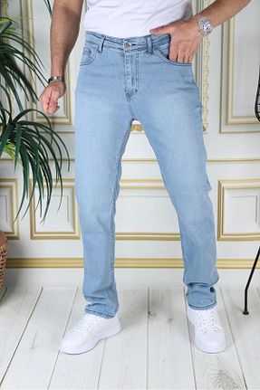 شلوار آبی مردانه پنبه - الاستین PHANTOM JEANS - کد 830818485